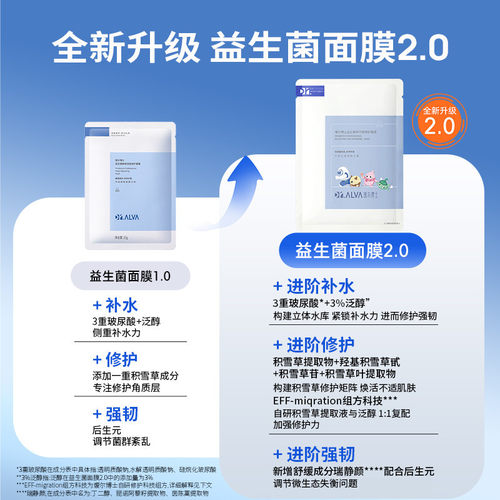 Dr.Alva瑷尔博士益生面膜女保湿