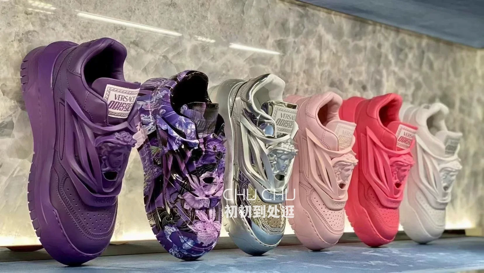 Покупка счётчика Versace Verser Odissea космические ботинки увеличивают повседневные кроссовки спортивная обувь мужская и женская однотипные абзацы