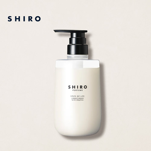 SHIROPERFUME勇敢的心护发素450g滋养柔顺顺滑香气留香