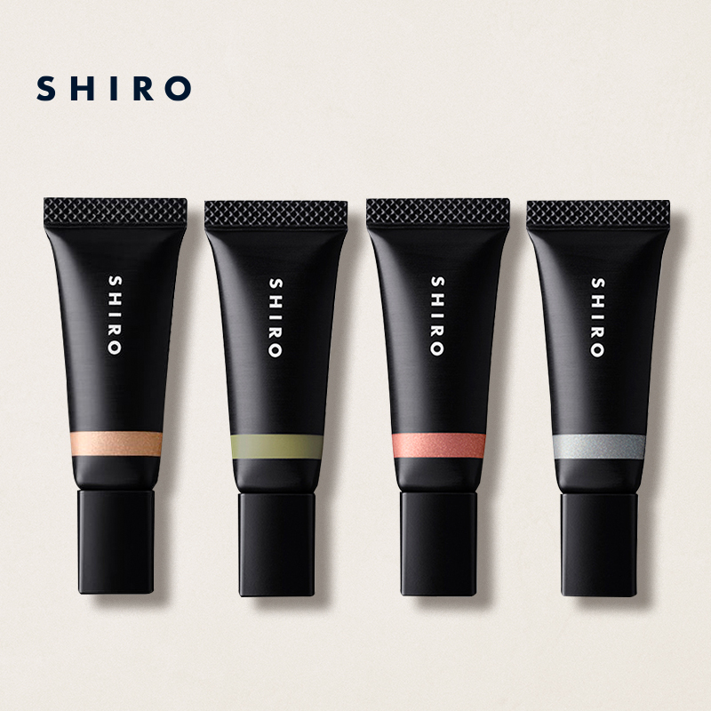 SHIRO米糠眼影霜10g原装进口多彩眼影霜易涂抹上色显气色【临期】