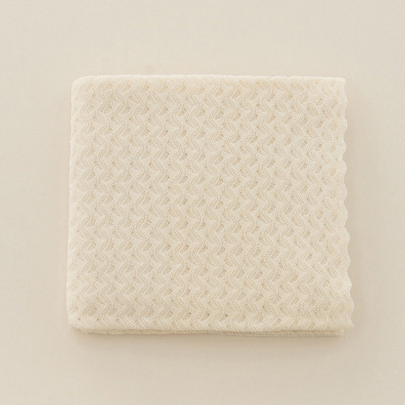 天丝婴儿毯子空调毯宝宝夏季盖毯彩色球波点手工毯针织纯棉盖毯