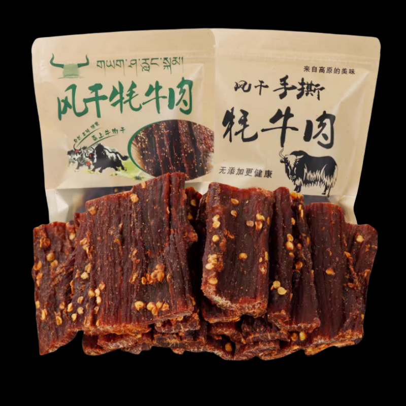 青海特产风干牦牛肉干正宗超干内蒙古风干手撕牛肉干休闲解馋零食