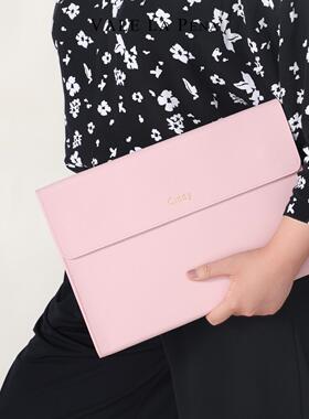 2023新款macbookpro内胆包适用苹果笔记本平板ipad简约防水防划Air电脑包定制logo名字M12保护套耐磨13/14寸