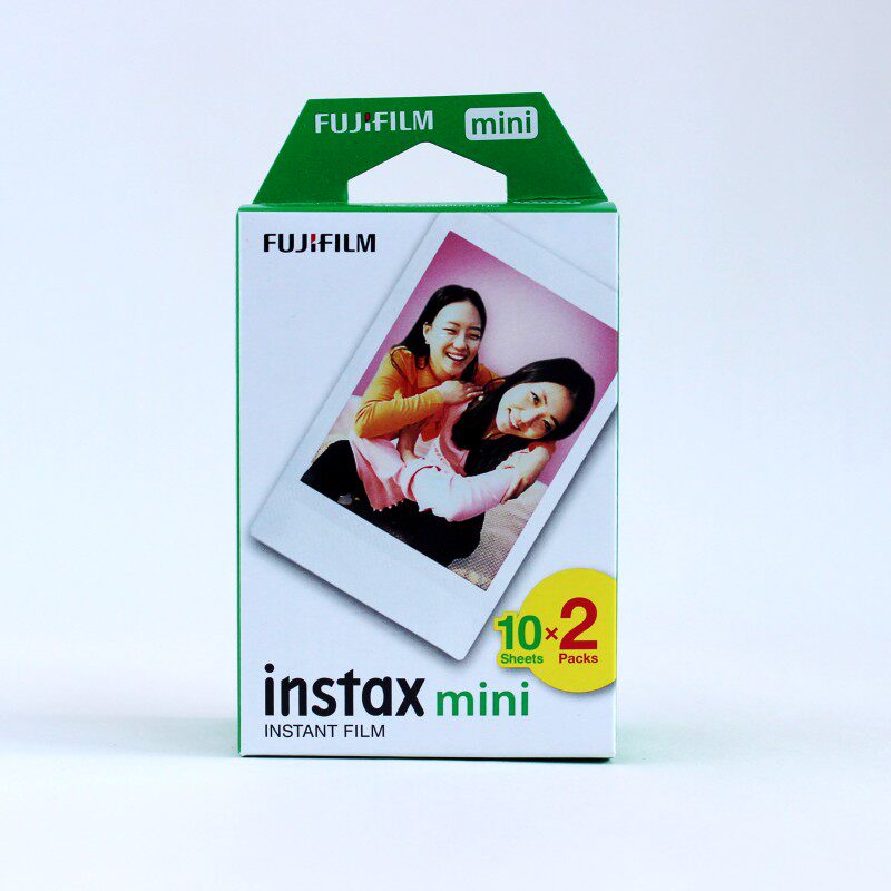 富士拍立得mini相纸mini12/9/8/11/7+/25/40/90相机 一次成像白边