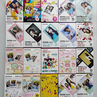 拍立得白边/花边三寸相纸mini7+/7c/7s/8/9/11/25/90/evo/liplay