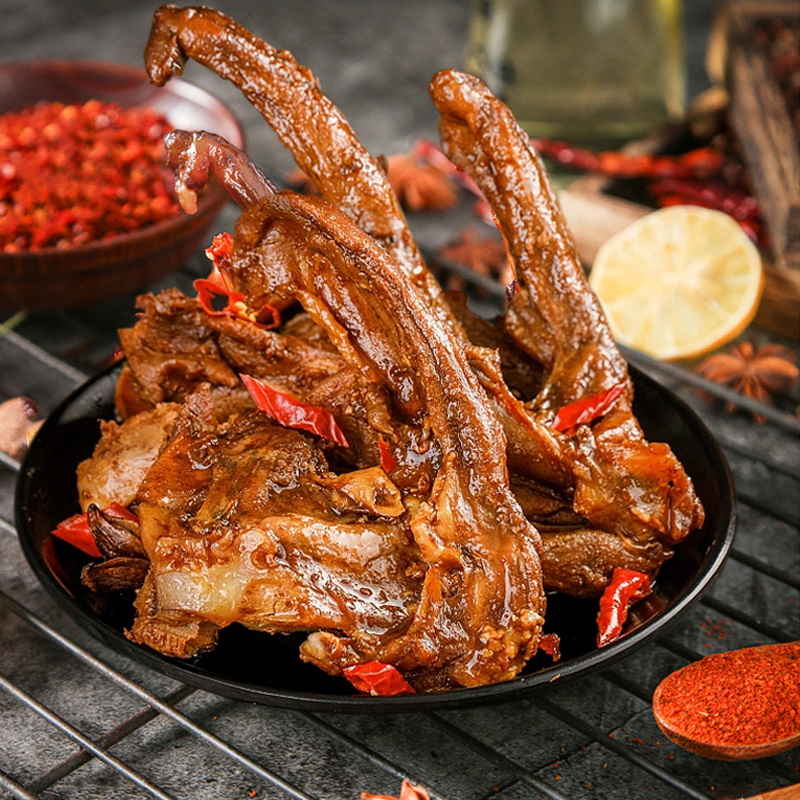 肉類零食鴨貨鴨鎖骨鹵味甜辣鹵肉