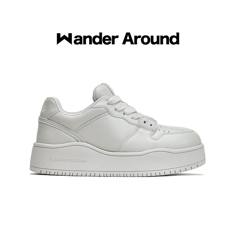 【孙燕姿同款】Wander around2026年新款复古厚底增高休闲板鞋女