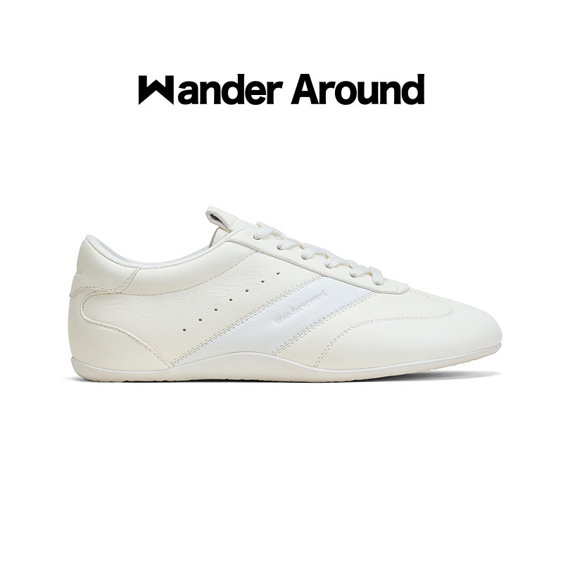 Wander around2026春款「薄训系列」薄底休闲复古德训鞋女图片