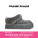 新款 Wander around冬季 厚底增高6cm雪地靴防水保暖短筒靴