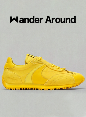 【邢菲同款】Wander around春秋款LUNA系列黄色阿甘休闲德训鞋女