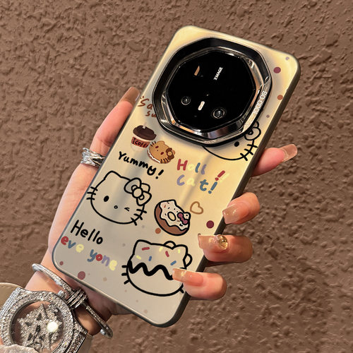 适用华为mate80rs甜甜圈凯蒂猫