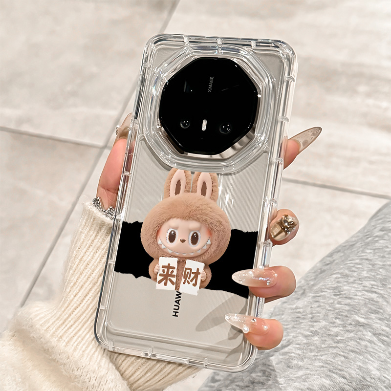 适用华为mate70rs来财拉布布外壳