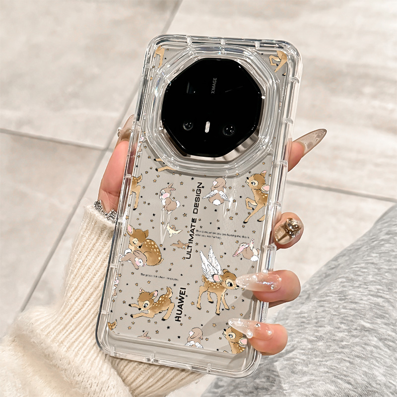 适用华为mate70rs星星兔子手机壳