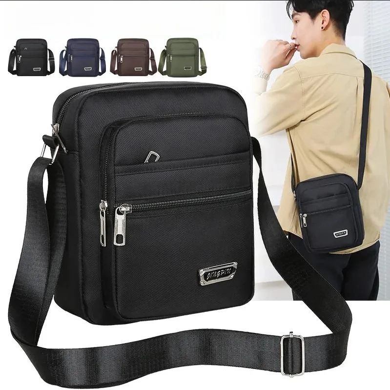 Waterproof Men Crossbody Bags Male Nylon Shoulder Bags Boy M