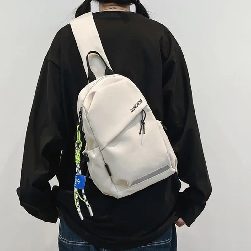 Crossbody Bag Men's Single Shoulder Small Backpack Chest Bag