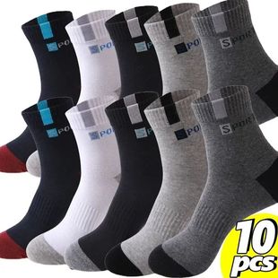 Men Sport Fashion Sock Sne Letter for Soft Cotton Breathable