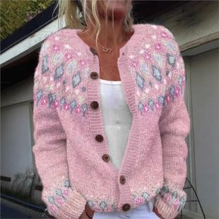 Soft Cozy Korean Style Vintage Knitted Sweater Jumper Women'