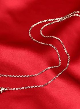 wholesale 5pcs/lot 925 Sterling Silver Chain necklace,Fashio