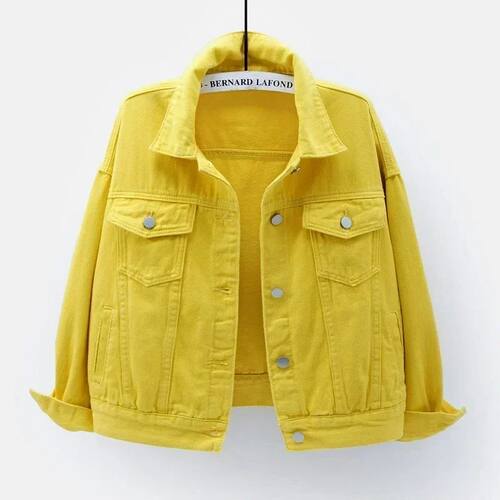 Denim Jacket Women Jeans 2025 Jean Jackets for Women Coat Ve