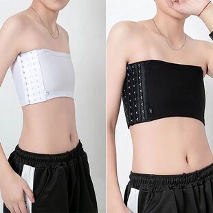 Women Chest Binder Lesbian Trans Crop Top Flat Breast Binder