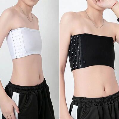 Women Chest Binder Lesbian Trans Crop Top Flat Breast Binder