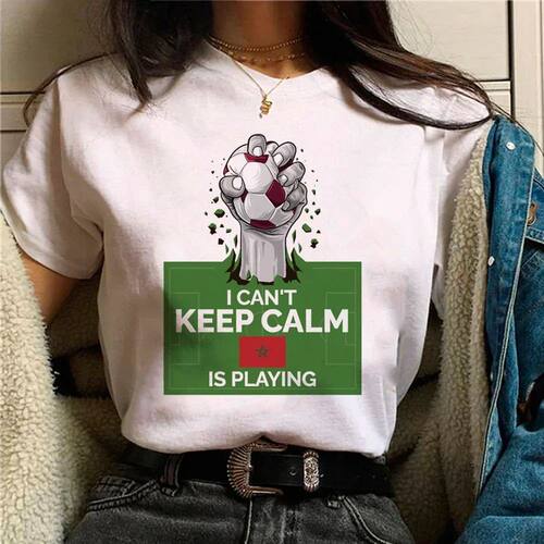 Women T Shirt maroc morocco Print Tops Tee Black T-shirt Fem