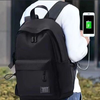 Trendy Men's Minimalist Backpack Versatile Backpack Large Ca