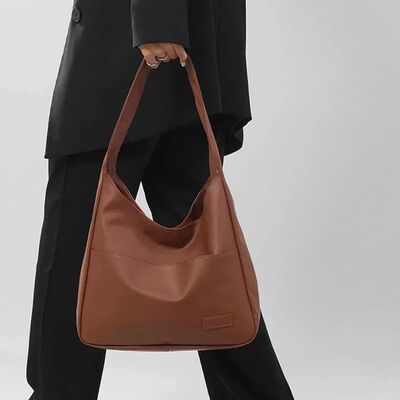 Trendy large capacity tote bag fashionable simple shoulder b
