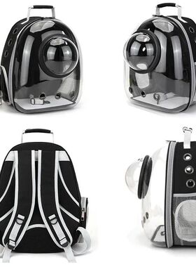 Pet Cat Carrying Bag Space Pet Backpacks Breathable Portable