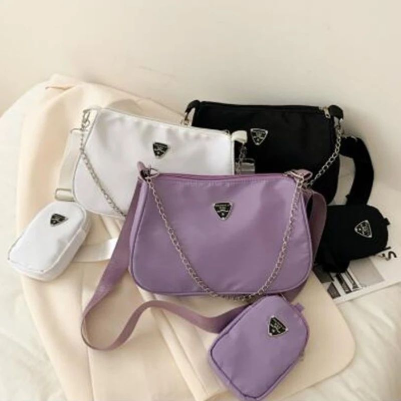 Nylon Crossbody Bag For Women Fashion Portable Casual Undera