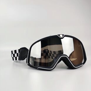 Retro Motorcycle Goggles Glasses Windproof Motocross Sunglas