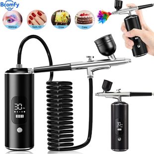 Nail handheld with Portable Pai Compressor Airbrush