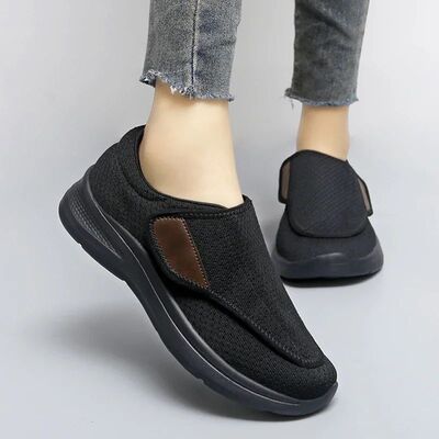 Women Diabetic Elderly Shoes Large Size Plus Fertilizer Wide