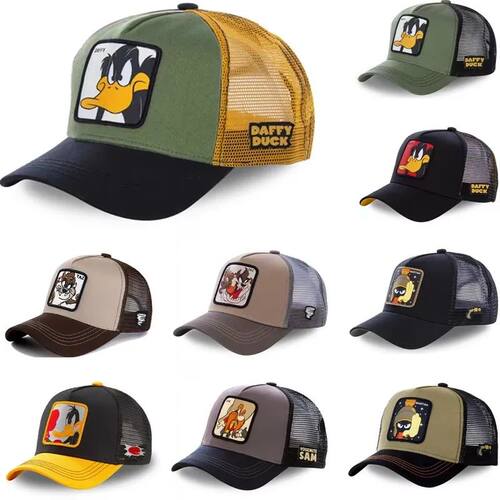 High Quality Brand Anime Cartoon Snapback Cotton Baseball Ca