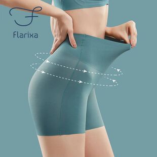 Flarixa Women's Seamless Shorts Safety Pants High Waist Larg