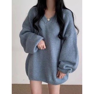 Sle Faion Knitwear New Winter Autumn Loose Women Cozy Soft
