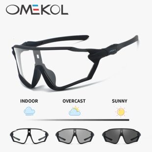 OMEKOL Brand New UV Protection Photochromic Cycling Glasses