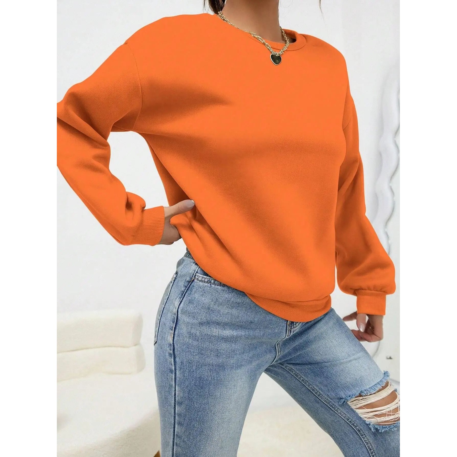 Solid Color Multicolor Woman Hoodie Casual Comfortable Cloth