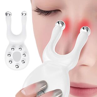 Electric Face Massager Nose Shaper Roller EMS Eye Massage In