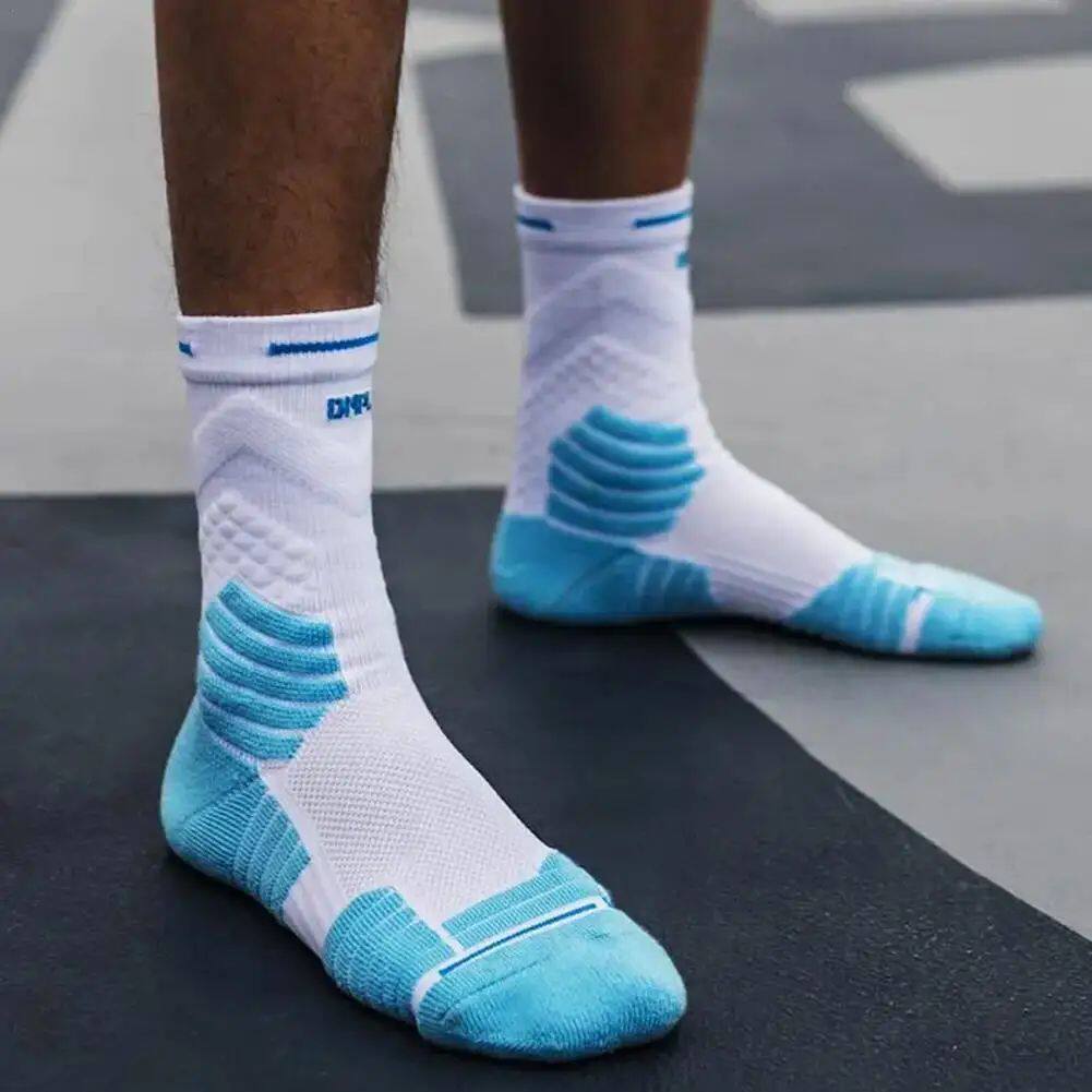 Bullfight 2.0 Men's High-top Sports Towel Basketball Socks B