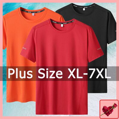 T-shirt Women Big Size 5XL 6XL 7XL Plus Size Feminino Breath