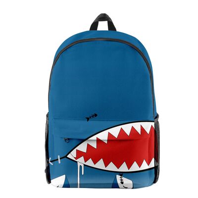 Hip Hop Youthful Hololive Gawr Gura Student School Bags Note