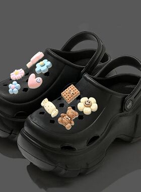New Sandal Slippers DIY Women Mules Summer Cute Cartoon Clog