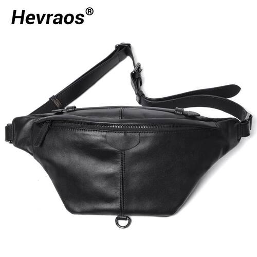 Multifunctional Men bag Genuine Leather Waist Pack For Women