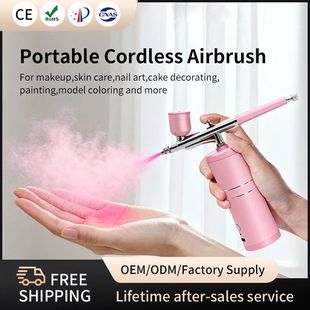 Spray Gun For Portable Art Paint Nail Past Airbrush
