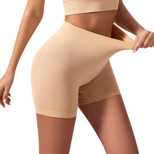 Women Safety Short Pants Mid Waist Anti Exposure Underwear B