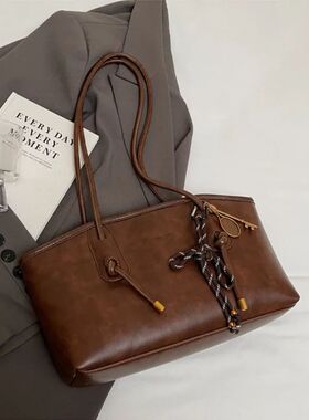 PU Leather Shoulder Bags For Women 2025 Winter Y2K Trend Fem