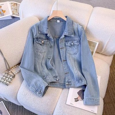 New In Denim Jacket For Women Spring Autumn Korean Fashion V