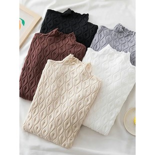 AOSSVIAO 2025 Turtleneck Women Sweaters Autumn Winter Warm P