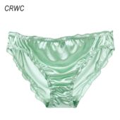 Underwear Satin Frill Ladies Seamless Trim Silk Show Ice